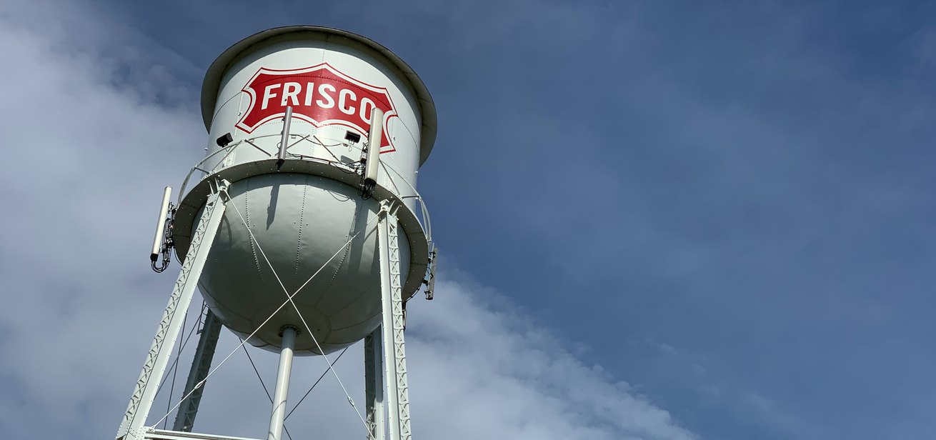 Frisco Texas Water Tower